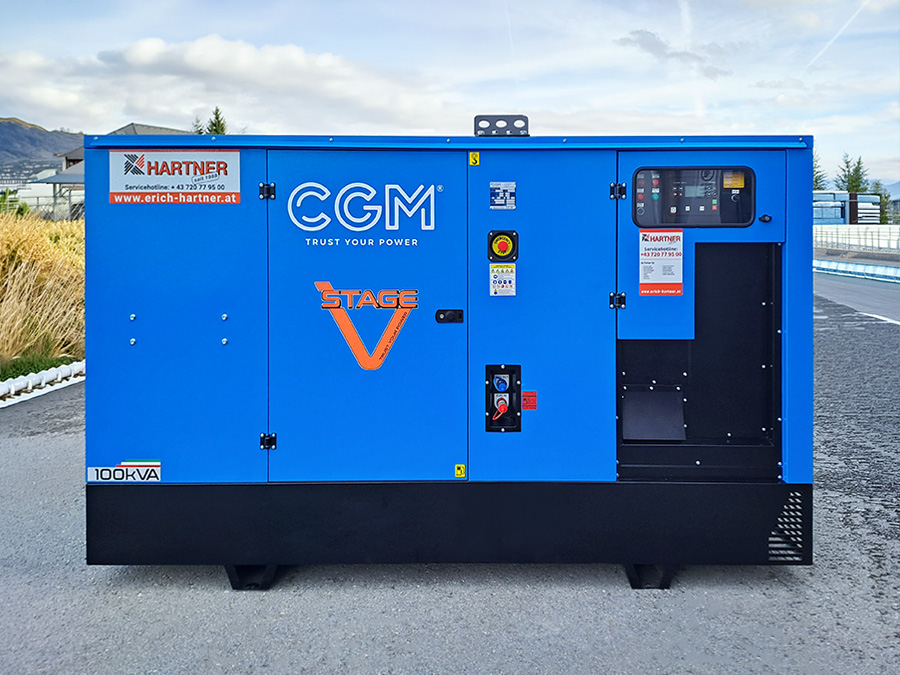 100 kVA Stromaggregat von CGM Italy