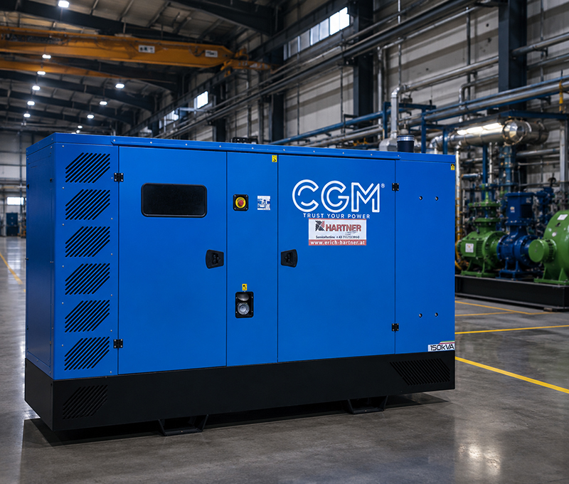 150 kVA Notstromaggregat
