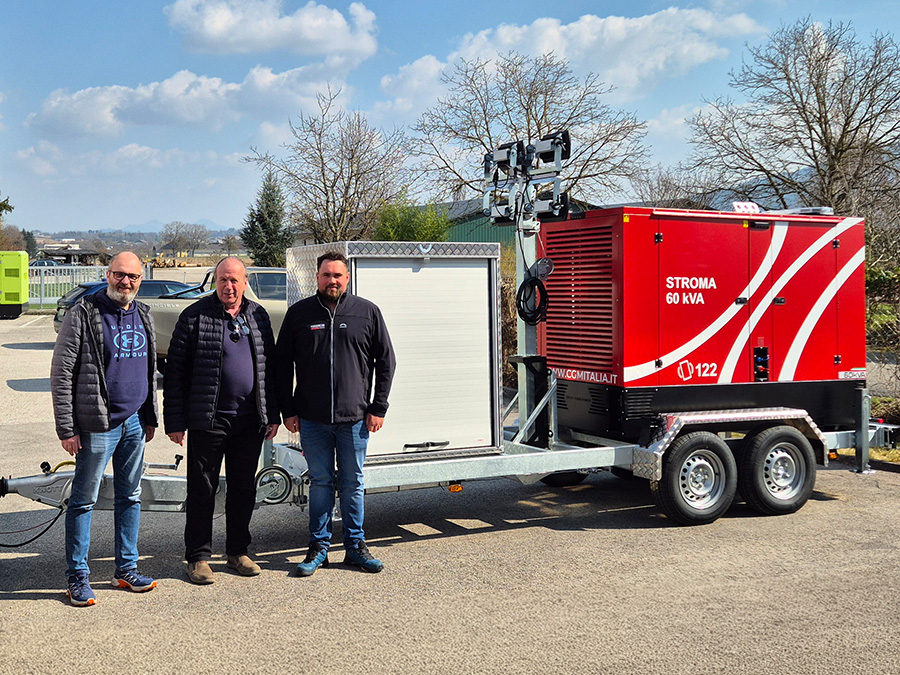 Freiwillige Feuerwehr Hard, 60 kVA Hängeraggregat