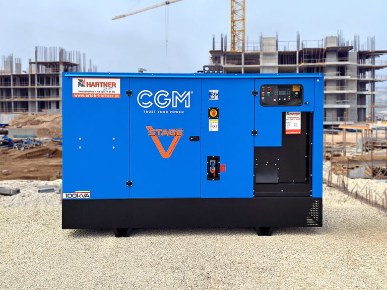 100 kVA Power für Baustellen