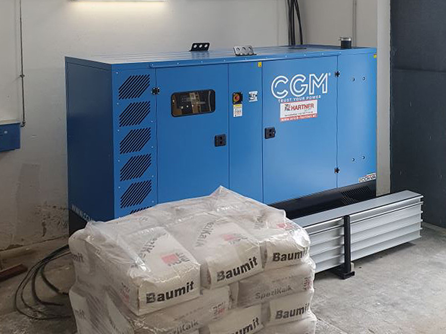 Notstromaggregat 200 kVA – schallgedämmt & mit Fernüberwachung